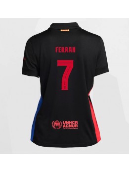 Barcelona Ferran Torres #7 Zenski Gostujuci Dres 2024-25 Kratak Rukavima